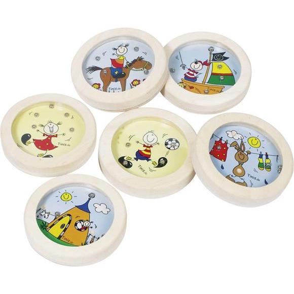 Goki Geduldspiele mit Stahlkugeln, Tinis assortiert