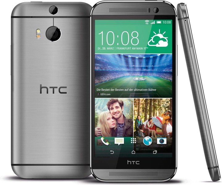 Produktbild HTC One (M8s) (16 GB, Gunmetal Grey, 5", Single SIM, 13 Mpx, 4G)