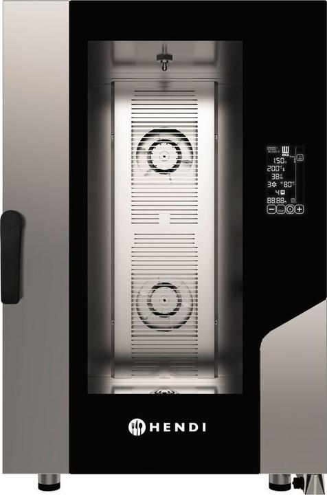 Actual product image Hendi Convection steam oven Contact 11x GN 1/1,, 400V/15400W, 730x849x(H)1130mm