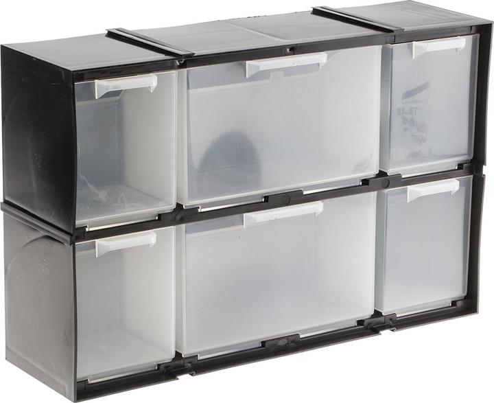 Actual product image RS PRO 6 Tilt Drawer Interlocking Cabinet (32.50 cm, 20.80 cm)