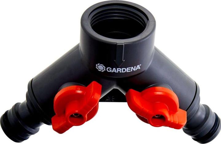 Produktbild Gardena Zwei-Wege-Ventil (Hahnanschluss, Multikupplung, 13 mm)
