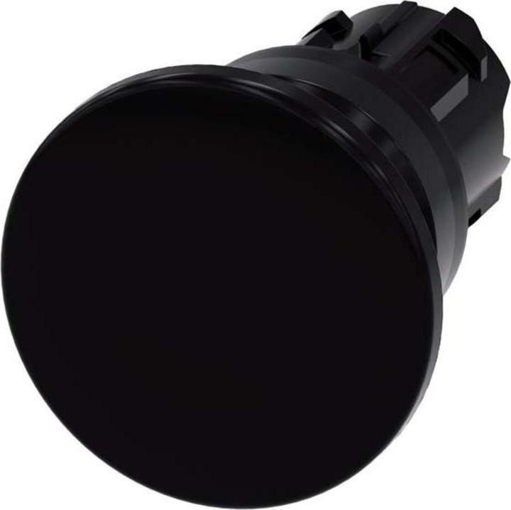 Produktbild Siemens Mushroom pushbutton, 22mm, black, 40mm
