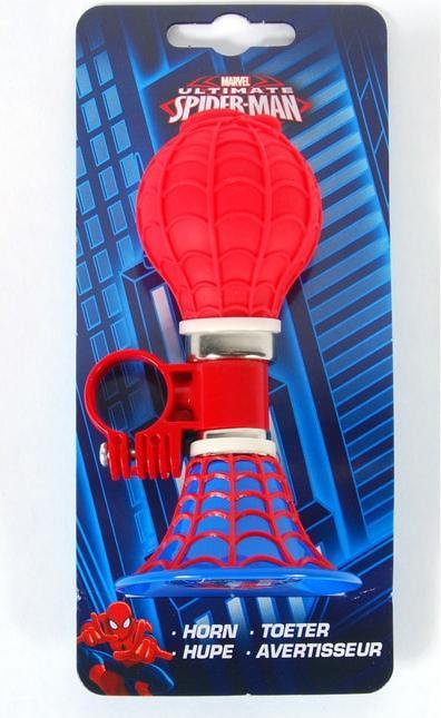 Actual product image Kubbinga Bicycle horn Spiderman