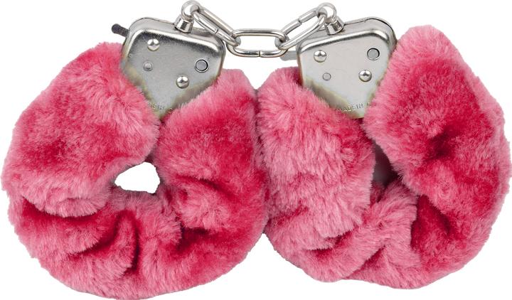 Actual product image Rimba Police Handcuffs with Faux Fur