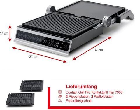 Produktbild Solis Waffle & Contact Grill Pro (Typ 7953)