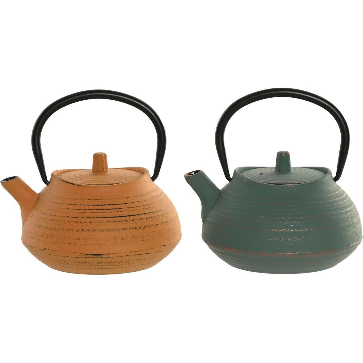 Esprit, Teiera, Home Teekanne Home Grün Orange Edelstahl Eisen 400 Ml (2 Stück) (0.40 l)