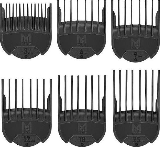 Produktbild Moser 1802-7000 Attachment comb set 6pcs (3/6/9/12/18/25 mm (6 x)