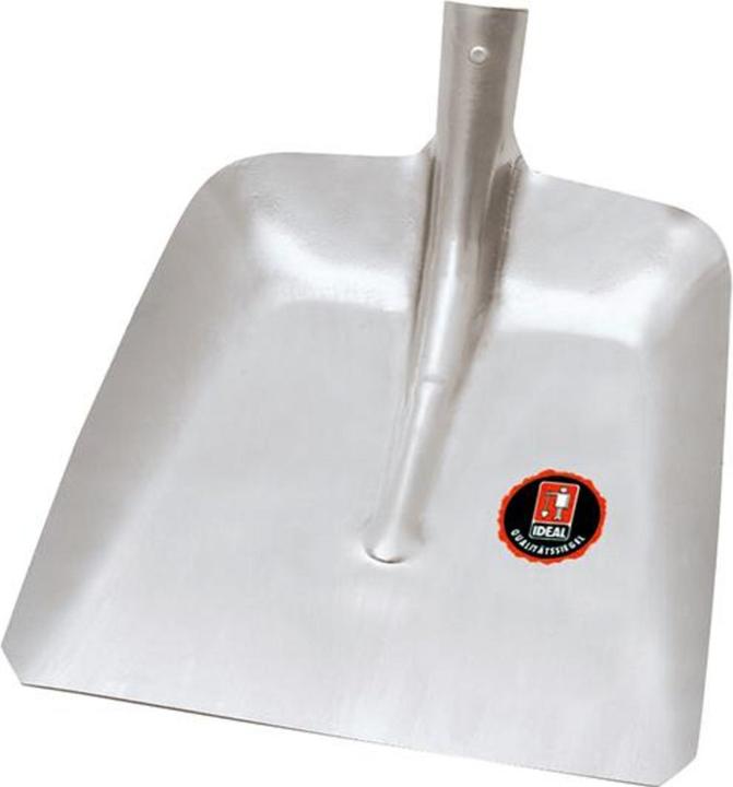 Ideal Hallenser Randschaufel SILVER Grösse 7 340 x 325 mm Stahlblech
