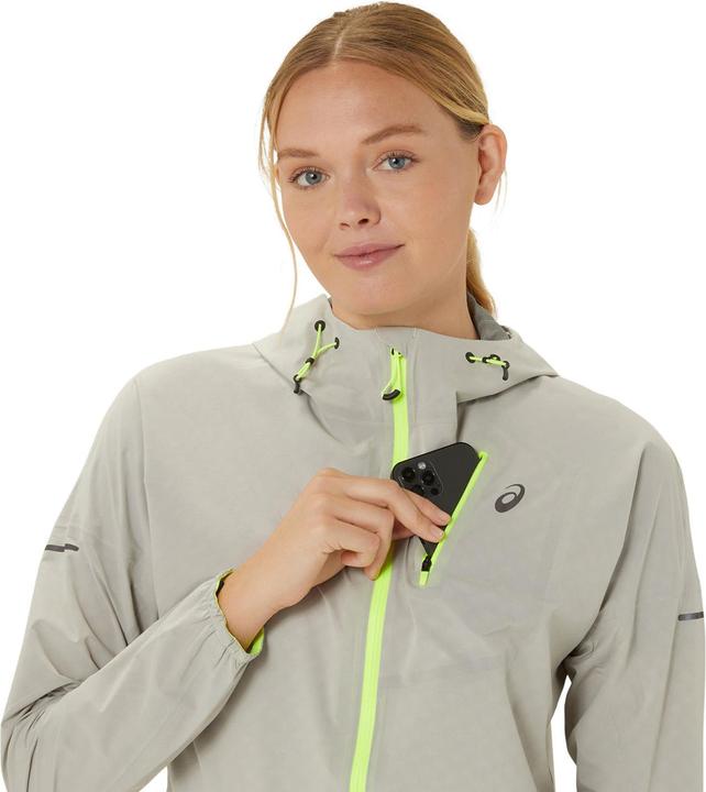 Image du produit ASICS Performance Fujitrail Waterproof Jacket La Oatmeal (XL)