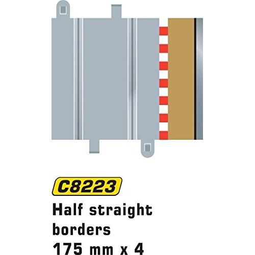 Scalextric Borders half 175 4 Stück