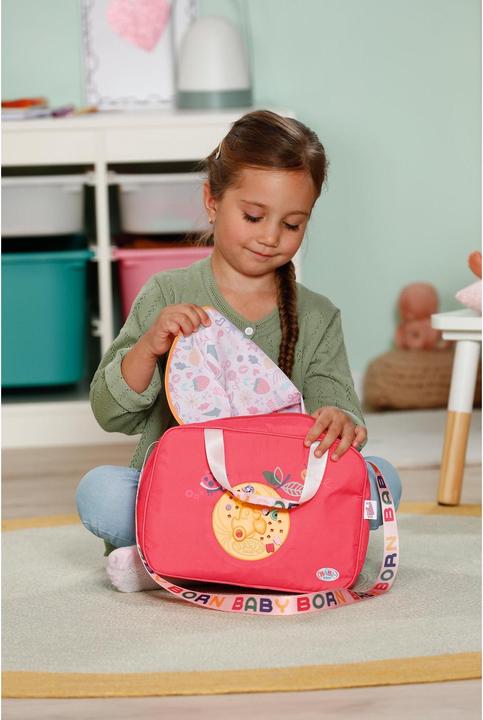 Actual product image Zapf Creation Zapf BABY born Changing Bag Pinplay Puppenwindeltasche