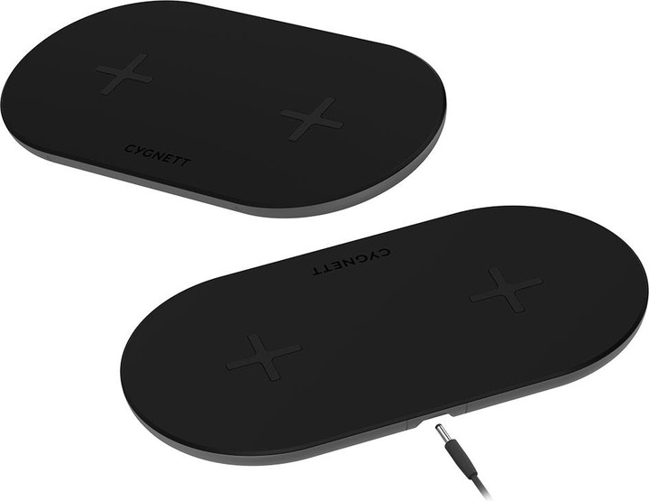 Produktbild Cygnett Dual wireless charger 20W (black) (20 W)