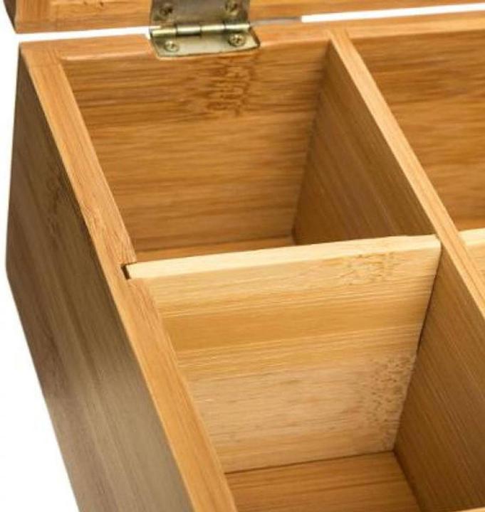 Produktbild 5Five Box die x6 Bambusfächer, farblos