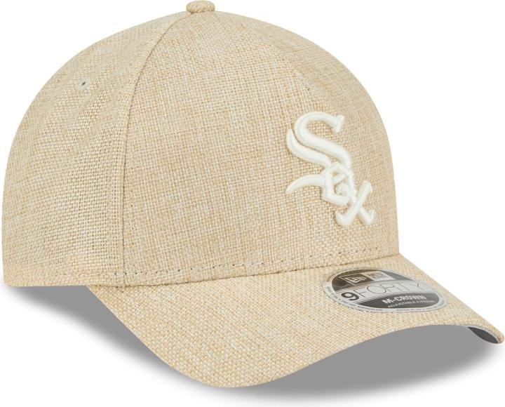 Actual product image New Era 9Forty M-Crown Cap - Weave Chicago White Sox Beige (M)