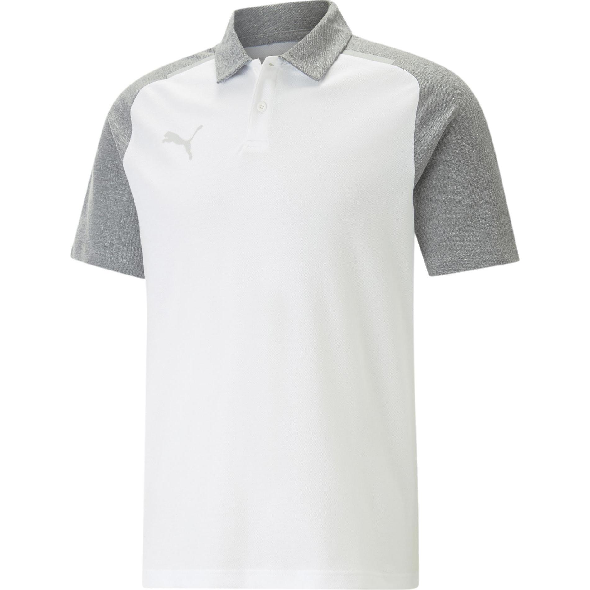 Puma, Herren, Shirt, teamCUP Casuals Polo, Weiss, (3XL)