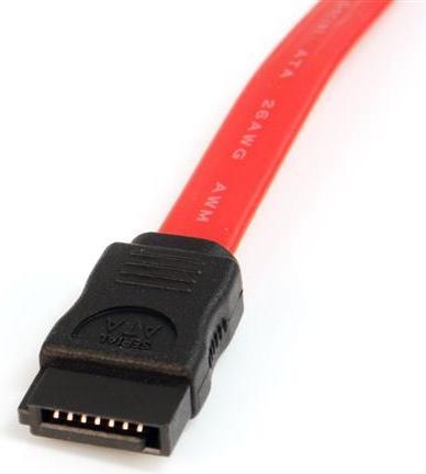 Actual product image StarTech 1 ft eSATA Panel Mount Cable - F/M (30 cm, eSATA, SATA)