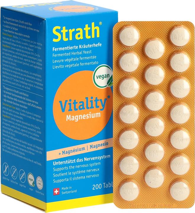 Actual product image Strath lity + magnesium (1 Piece, Pills, 160 g)