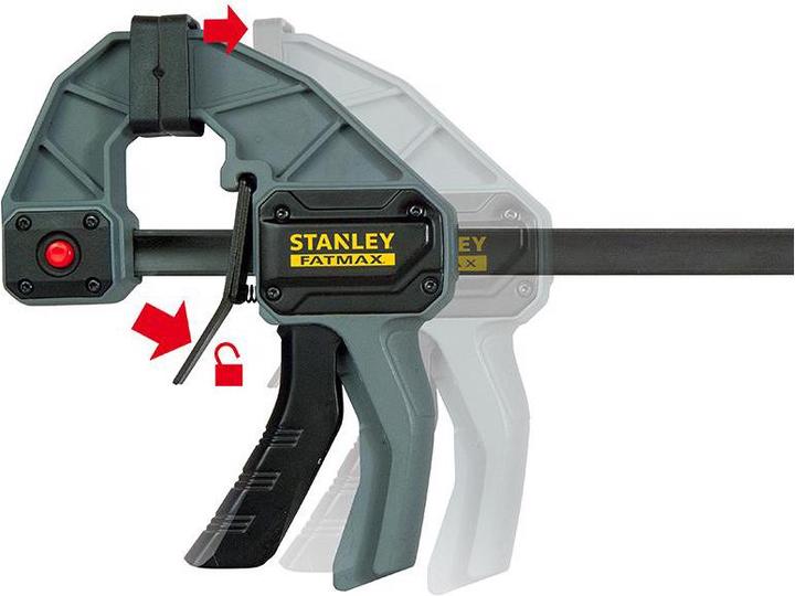 Produktbild Stanley Einhandzwinge Fatmax L, 600 mm (600 mm)