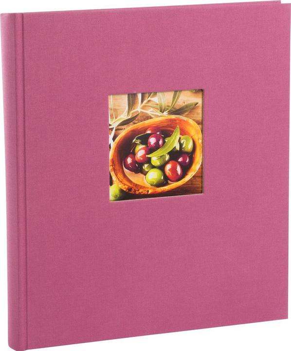 Produktbild Goldbuch Fotoalbum gebunden 30x31cm fuchsia Leineneinband