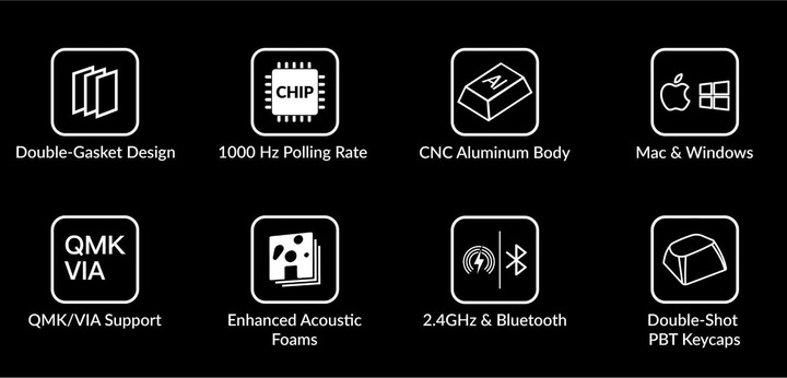 Actual product image Keychron Q3 Max (CH, Wireless, Cable)