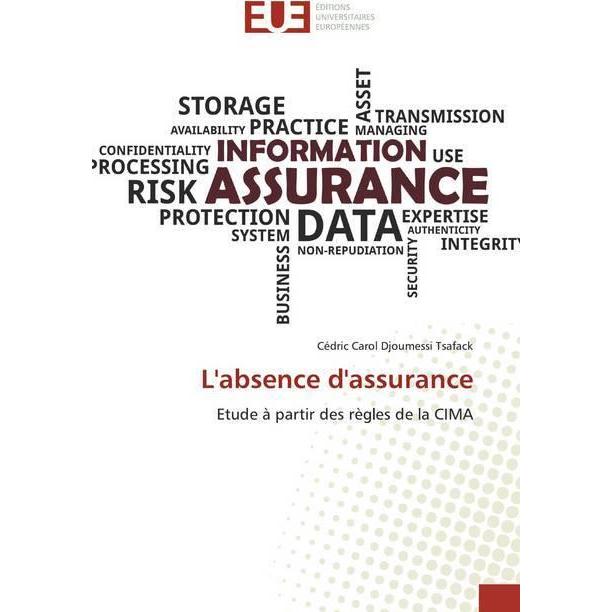 L'absence d'assurance, Fachbücher von Cédric Carol Djoumessi Tsafack