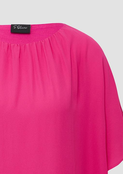 Immagine prodotto S.Oliver T-Shirt Chiffonshirt im Loose Fit mit Jerseyfutter (40)