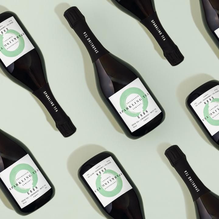 Actual product image Sparkling Tea Gron 5% (1 x 75 cl)