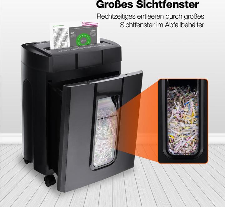 Image du produit Peach Destructeur de documents haute performance avec kit de maintenance (Coupe de particules)