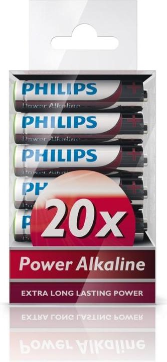 Actual product image Philips Battery LR03P20T/10 (20 pcs., AAA)