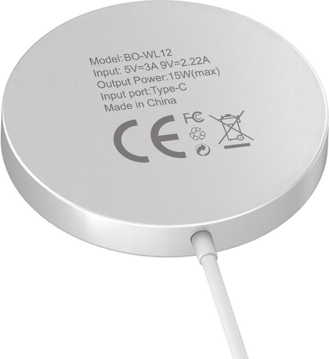 Produktbild Bwoo Drahtloses Ladegerät WL-12 15W für Mobiltelefone (15 W)