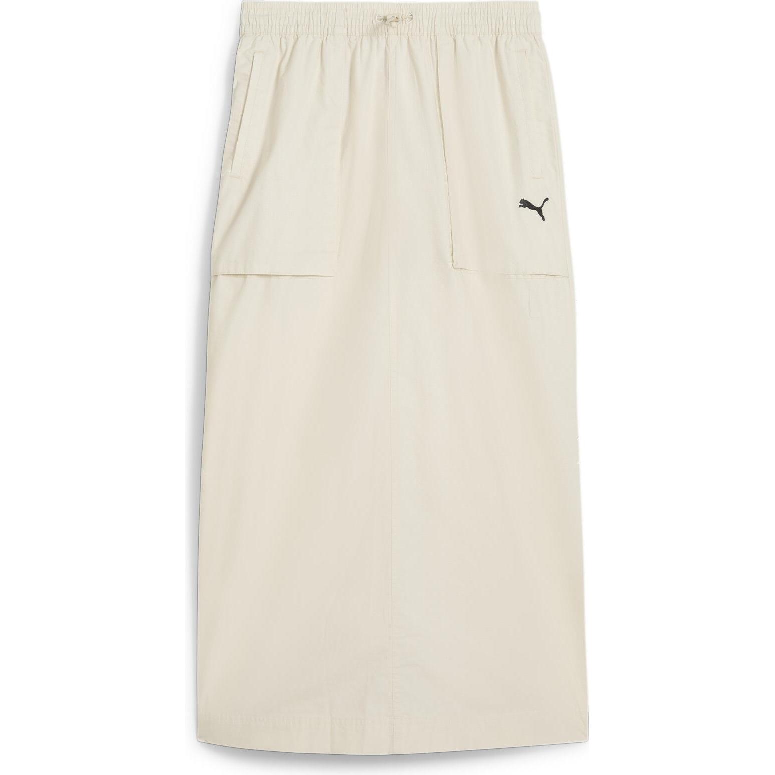 Puma, Damen, Röcke, FUTURE..ARCHIVE Zip-Off Maxi Woven Skirt, Weiss, (S)