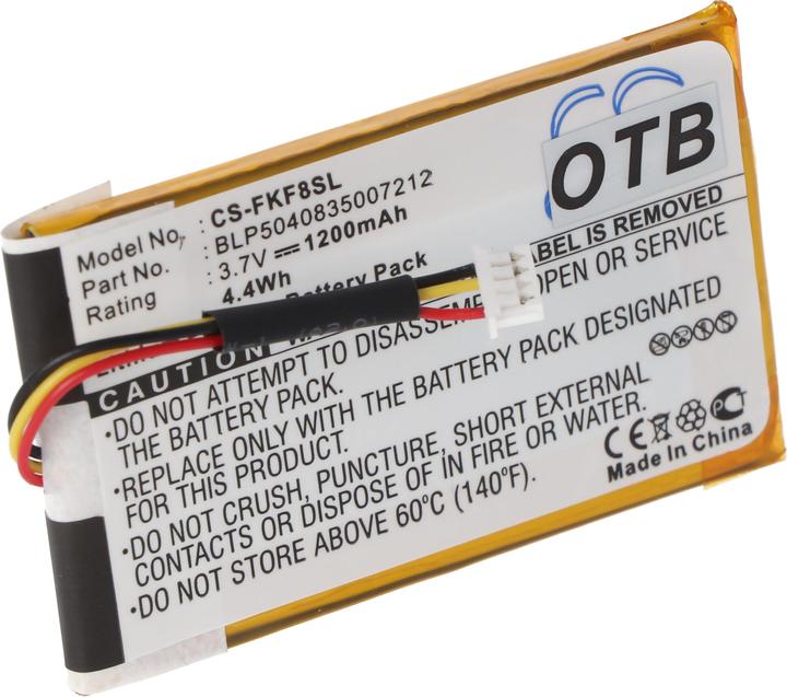 Actual product image AccuCell Akku Falk F5, F8, F10, F12, BLP5040835007212, beachte mit 4pin Stecker