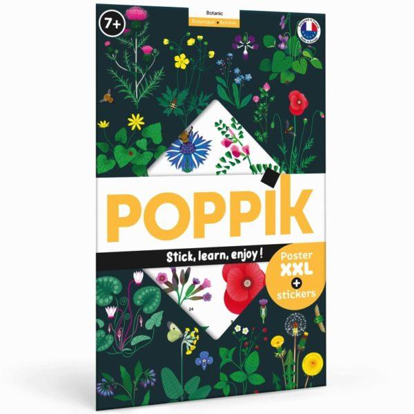 Actual product image Poppik Sticker Learning Poster Botany (72 Sticker)