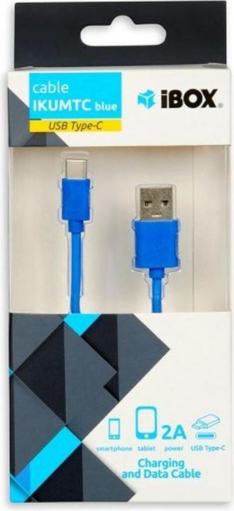 Actual product image iBox IKUMTCB USB Cable USB 2.0 USB A USB C (1 m, USB 2.0)