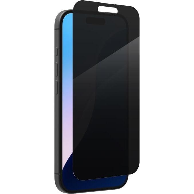 Zagg Glass Elite Privacy Anti-Glare (1 Stück, Apple iPhone 16, Apple iPhone 15), Smartphone Schutzfolie