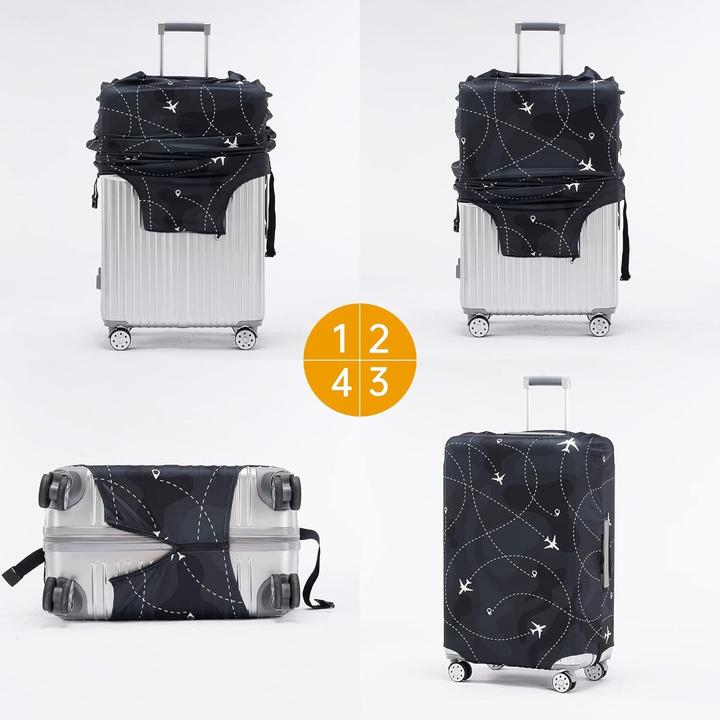 Image du produit ASMI Kofferhülle – Elastischer Kofferschutz – Grösse L