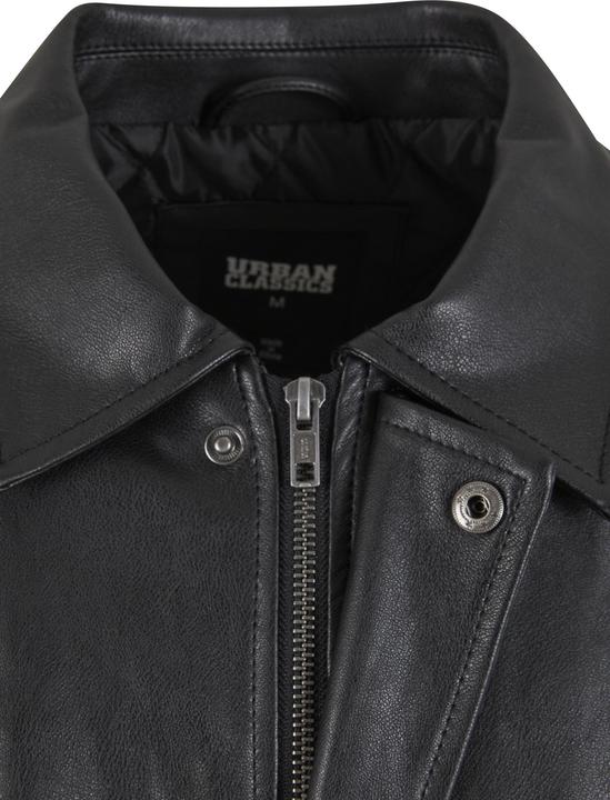 Actual product image Urban Classics Synthetic Leather Blouson black S (S)