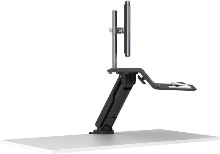 Actual product image Fellowes Lotus™ RT sitting/standing workstation, for 1 monitor, HxWxD 222 x 902 x 603 mm
