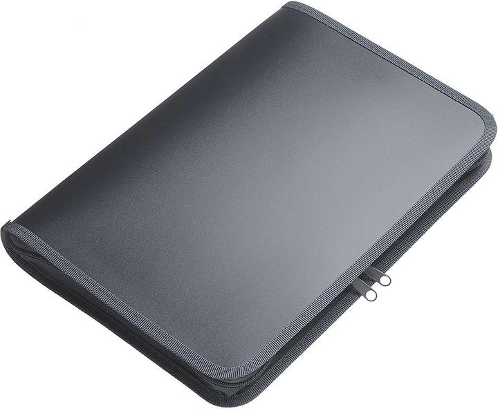 Foldersys Reissverschlussbeutel A4 grau 0,5 mm (A4, 1 x)