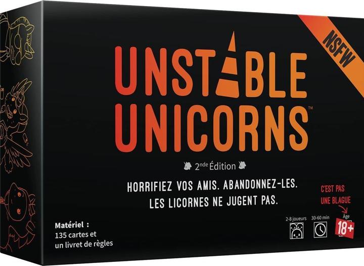 Unstable Games Unstable Unicorns : NSFW (Français)