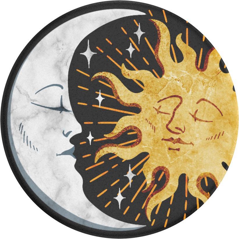 Thumbnail - PopSockets PopGrip Sun and Moon, Smartphone Halterung, Schwarz