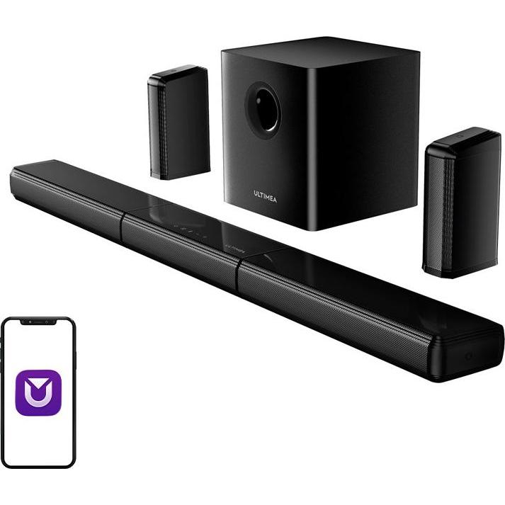 Ultimea Apollo S70 Ultra Soundbar (7.1 canali), Soundbar, Nero