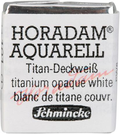 Image du produit Schmincke Aquarelle 1/2 godet TITANDECKW.GR1 (Titane-blanc de pont)