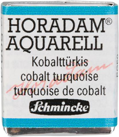 Schmincke Aquarelle 1/2 godet TURQUOISE COBALE G4 (Multicolore)