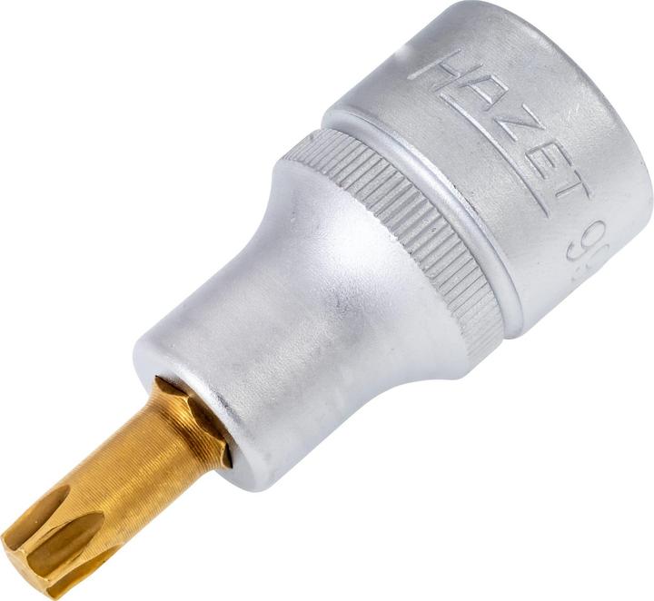 Produktbild HAZET Schraubendreher-Steckschlüsseleinsatz ∙ TORX 992-T40 ∙ Vierkant12,5 mm (1/2 Zoll) ∙ Innen TO…