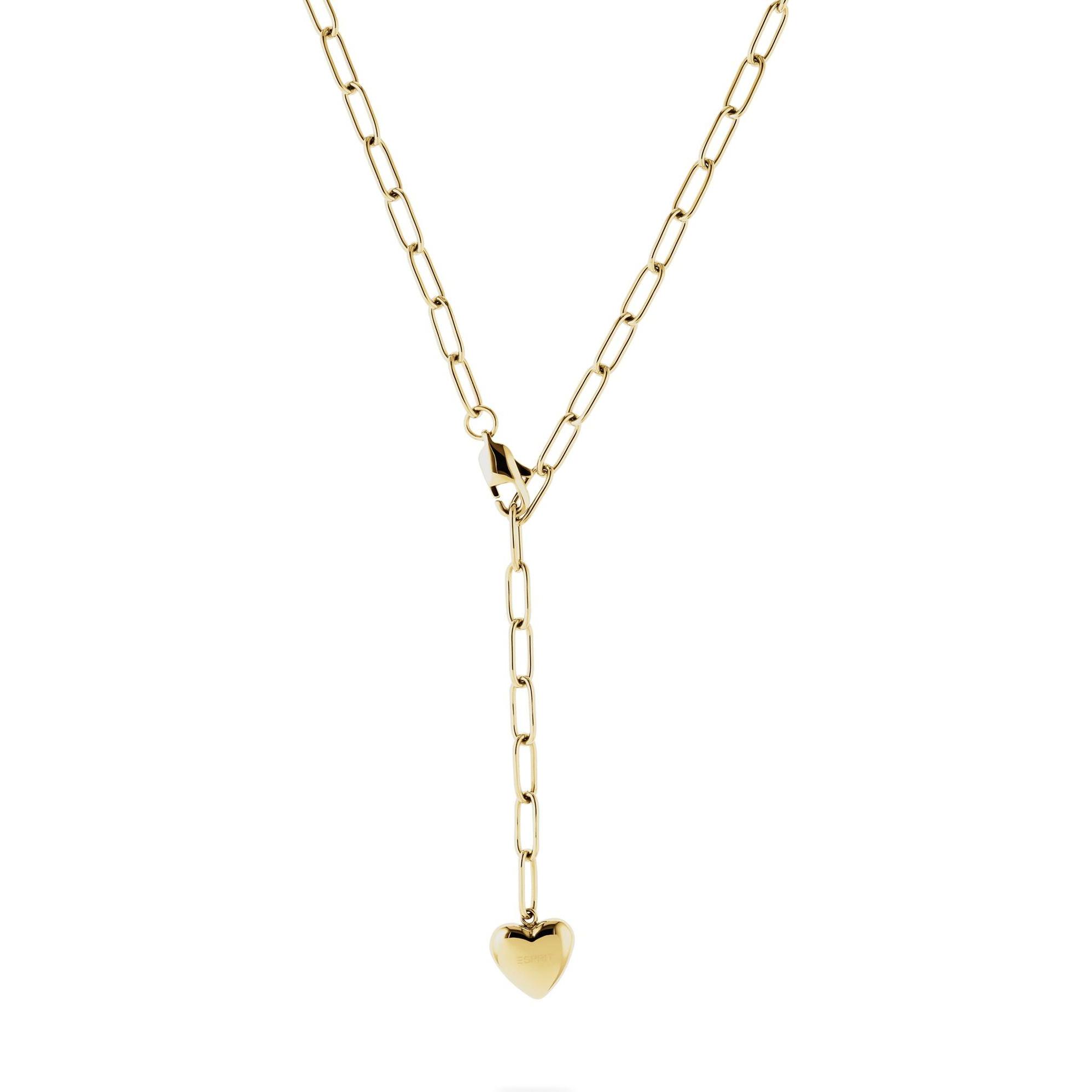 Esprit, Halsschmuck, Kette LOVELY HEART, (Edelstahl)