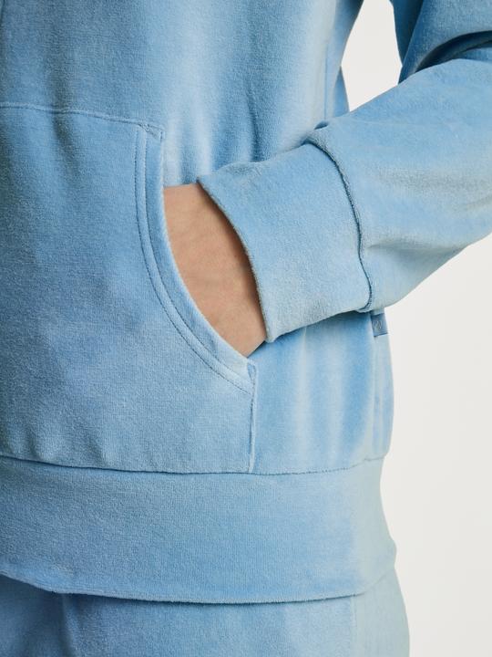 Produktbild Calida Sweatjacke Loungewear "Lounge Velours" hellblau (36, S)