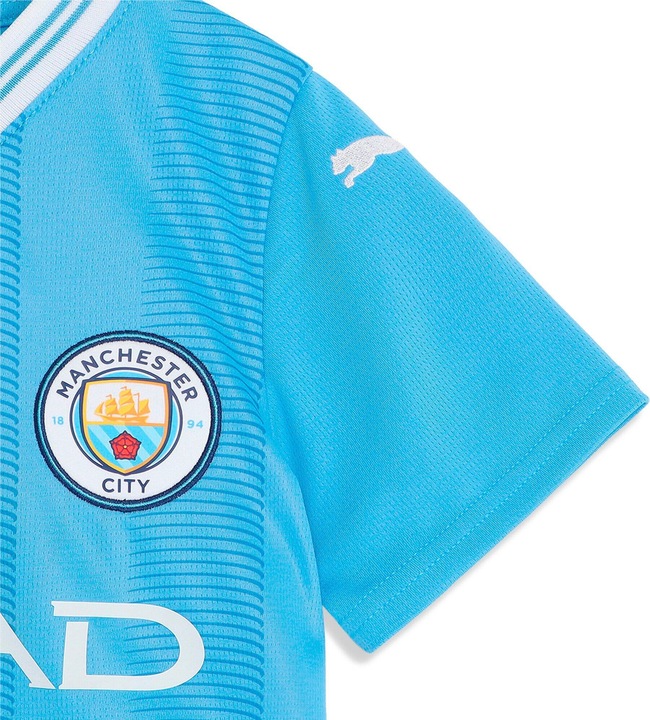 Actual product image Puma MCFC Home Jersey Replica Jr (128)