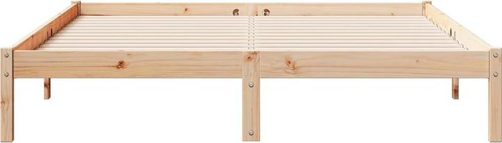 Actual product image vidaXL Bett Extra Lang ohne Matratze 140x210 (140 x 210 cm)