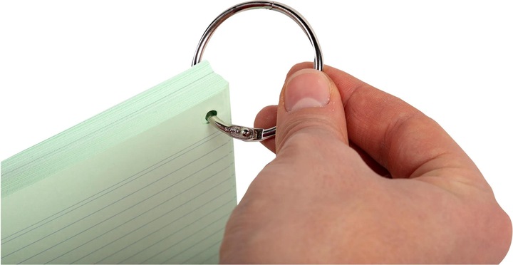 Actual product image Exacompta Flashcards (A6, 205 g/m², 50 x)